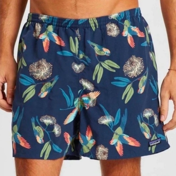 Patagonia Other - Patagonia Men’s Size XL Swim Trunks in Parrots Stone Blue